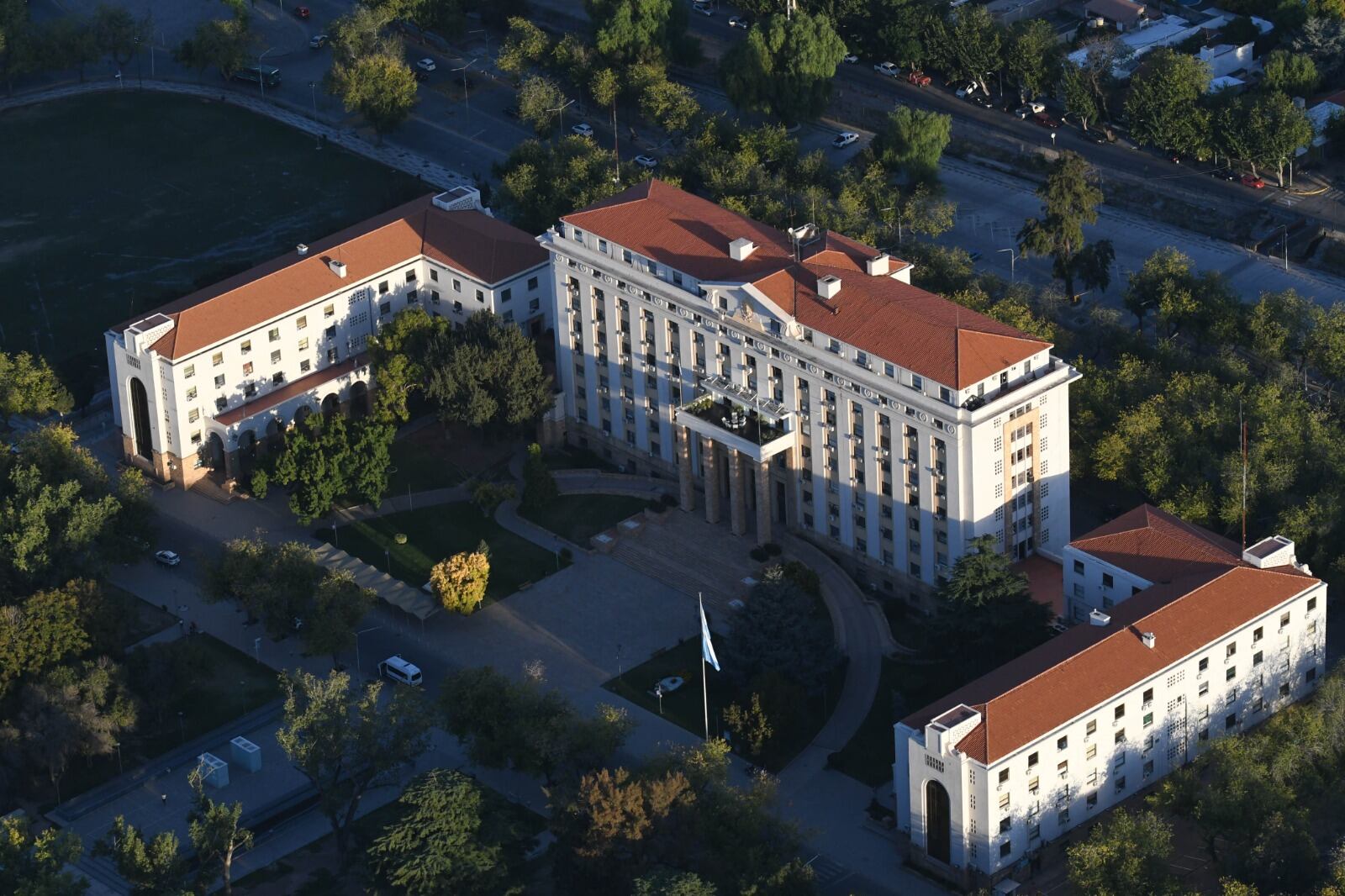 Casa Gobierno
Vista aérea de la Casa de Gobierno de la provincia de Mendoza