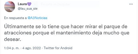 Usuarios de las redes sociales mostraron su descontento.