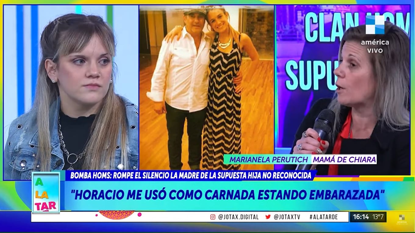 Apareció una supuesta hija de Horacio Homs y hermana de Camila Homs.