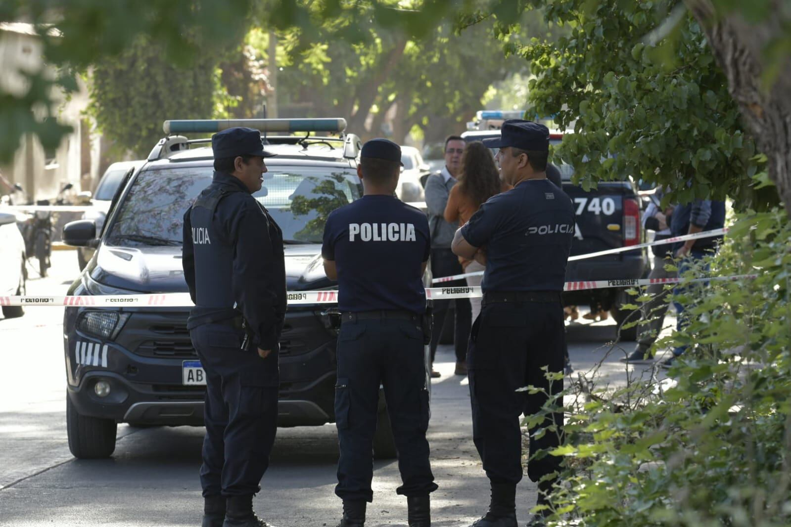 Mataron a un empleado judicial en Las Heras (Orlando Pelichotti / Los Andes)