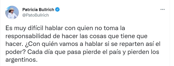 Diputados de Juntos por el Cambio cuestionaron los cambios en el gabinete de Alberto Fernández - Twitter