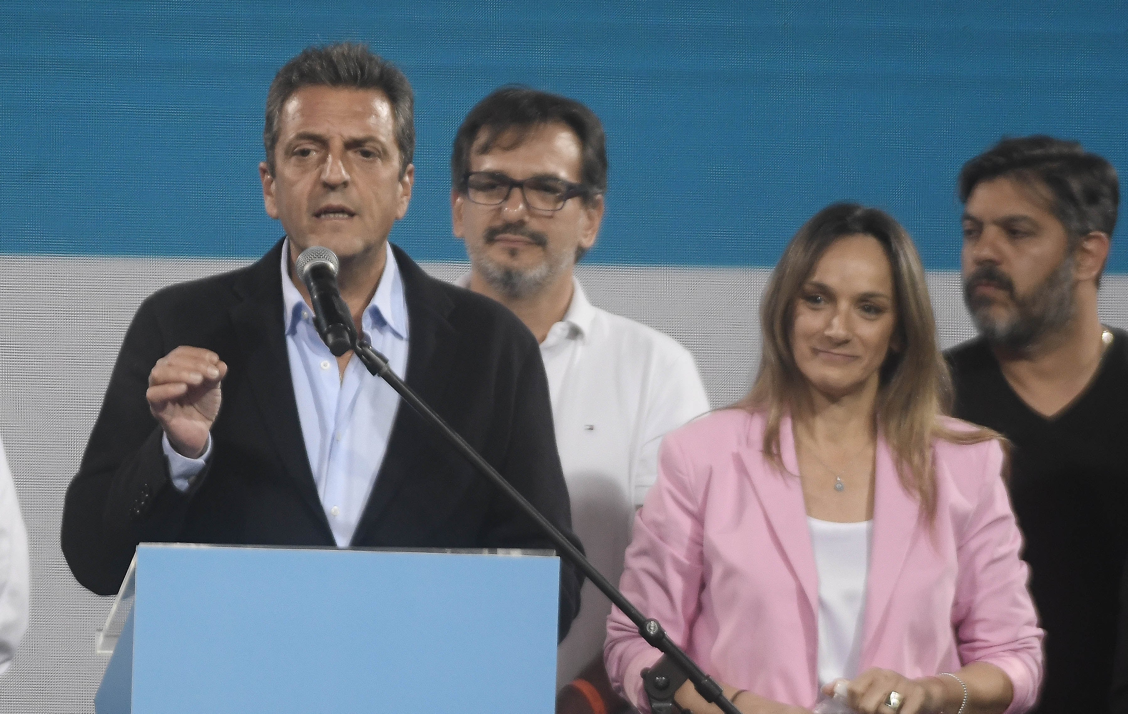 Sergio Massa fue el más votado en las cárceles - Foto Federico López Claro