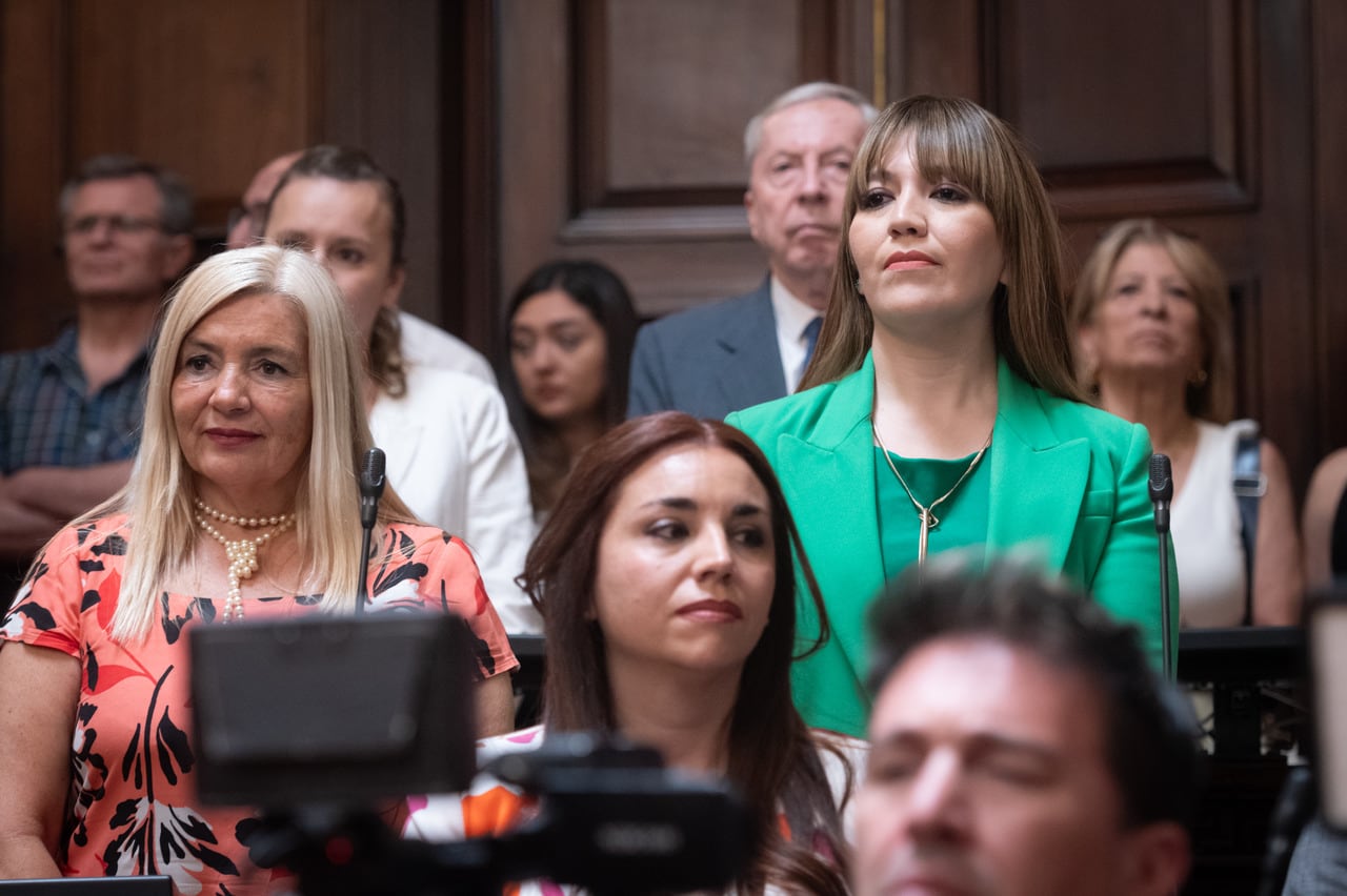 Janina Ortiz, sin fueros legislativos, podría ser suspendida en la Cámara de Diputados. Foto: Ignacio Blanco / Los Andes