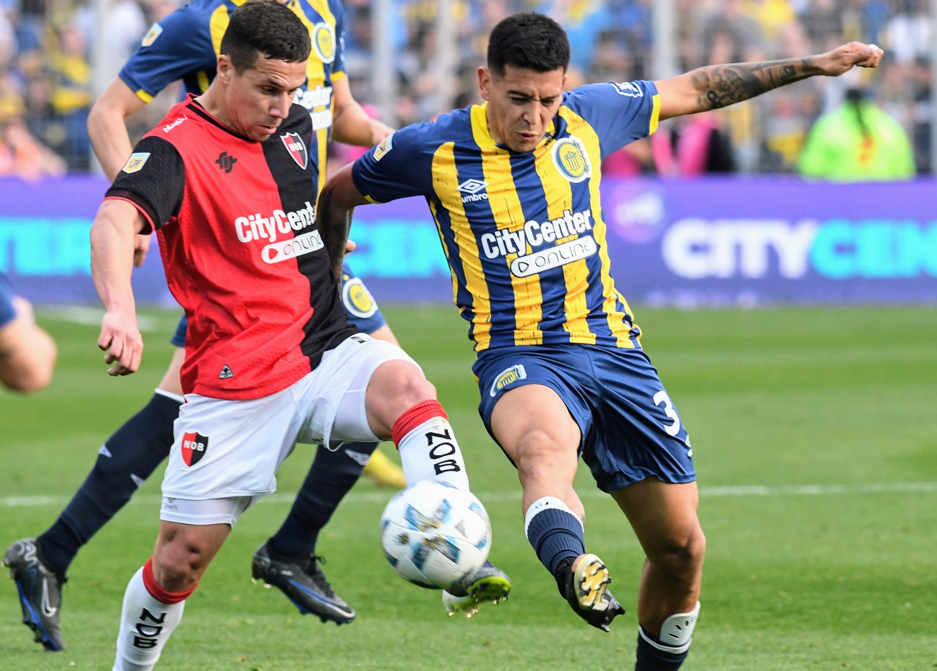 Rosario Central venció a Newell's Old Boys por 1 a 0 de local en la fecha 10 de la Liga Profesional 2024.