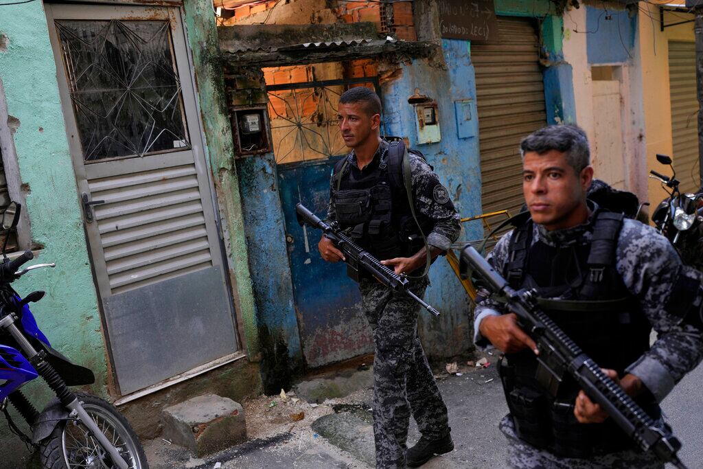 La policía militar ocupa la favela de Jacarezinho, en Río de Janeiro, Brasil