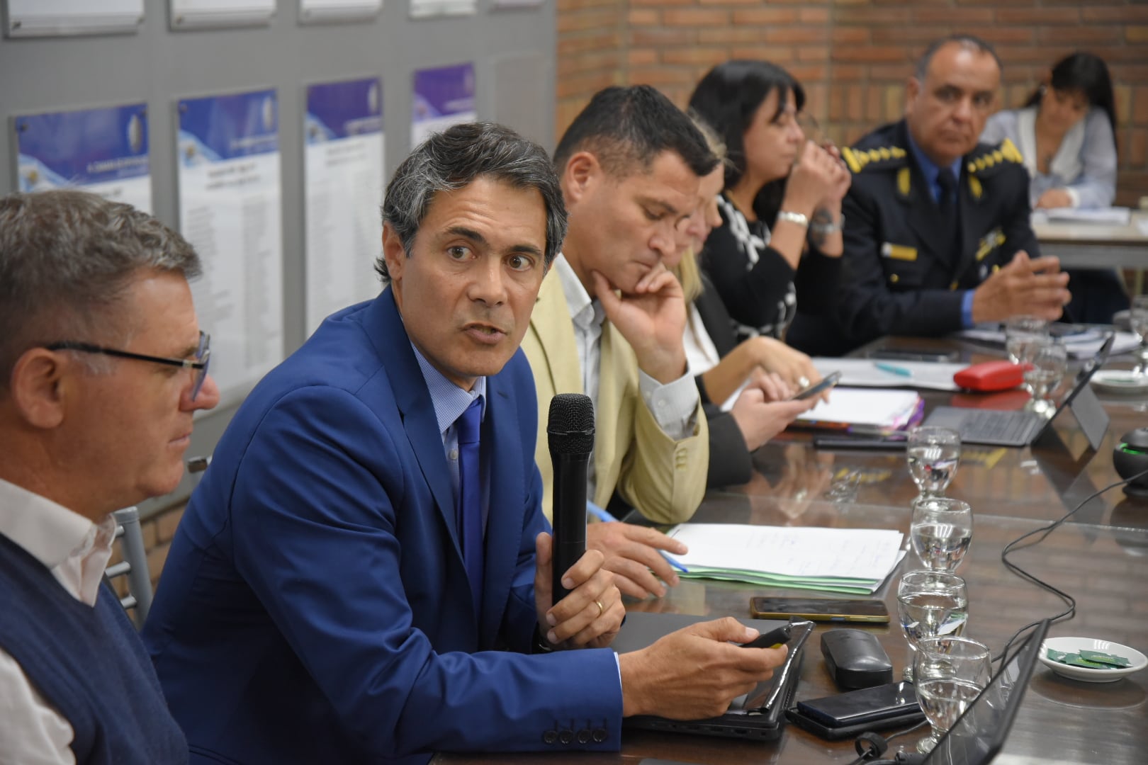 Marcelo Penutto, director General de Administración del Ministerio de Seguridad y Justicia. Foto: Prensa Gobierno de Mendoza.