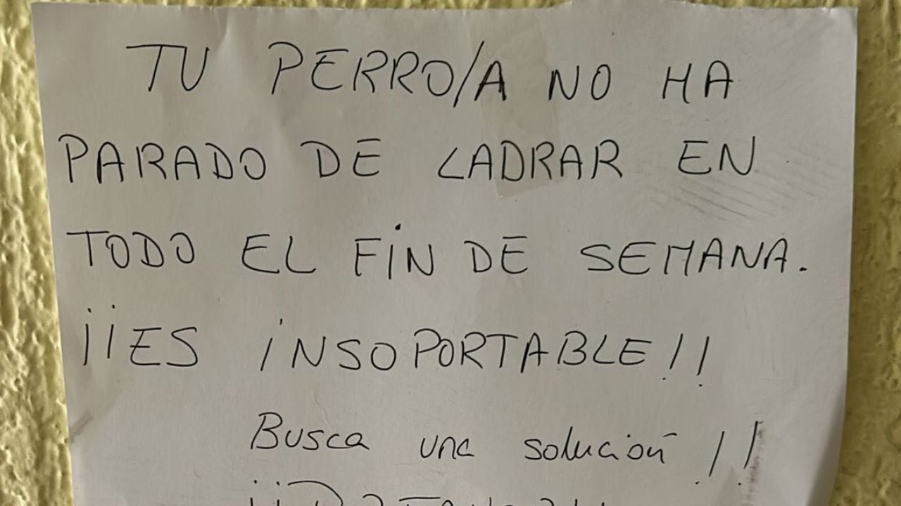 Se quejó de los ladridos del perro de su vecino y el dueño le respondió / Ilustración