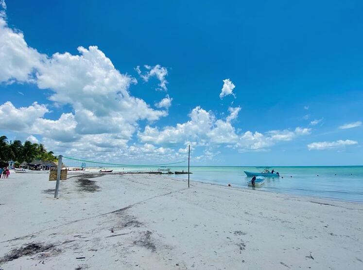 Así es Holbox la paradisíaca isla del Caribe mexicano donde fue escrachada Volnovich de vacaciones. Foto: Instagram @laislaholbox