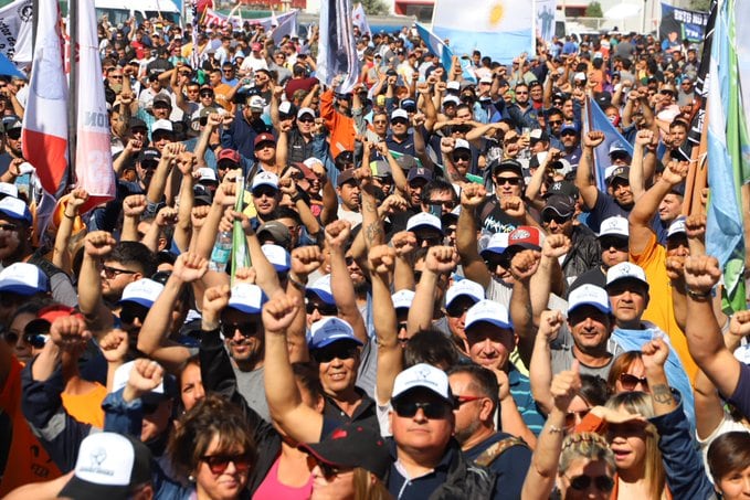 Sindicato de Petroleros Privados. Foto X / @sindpetroleros