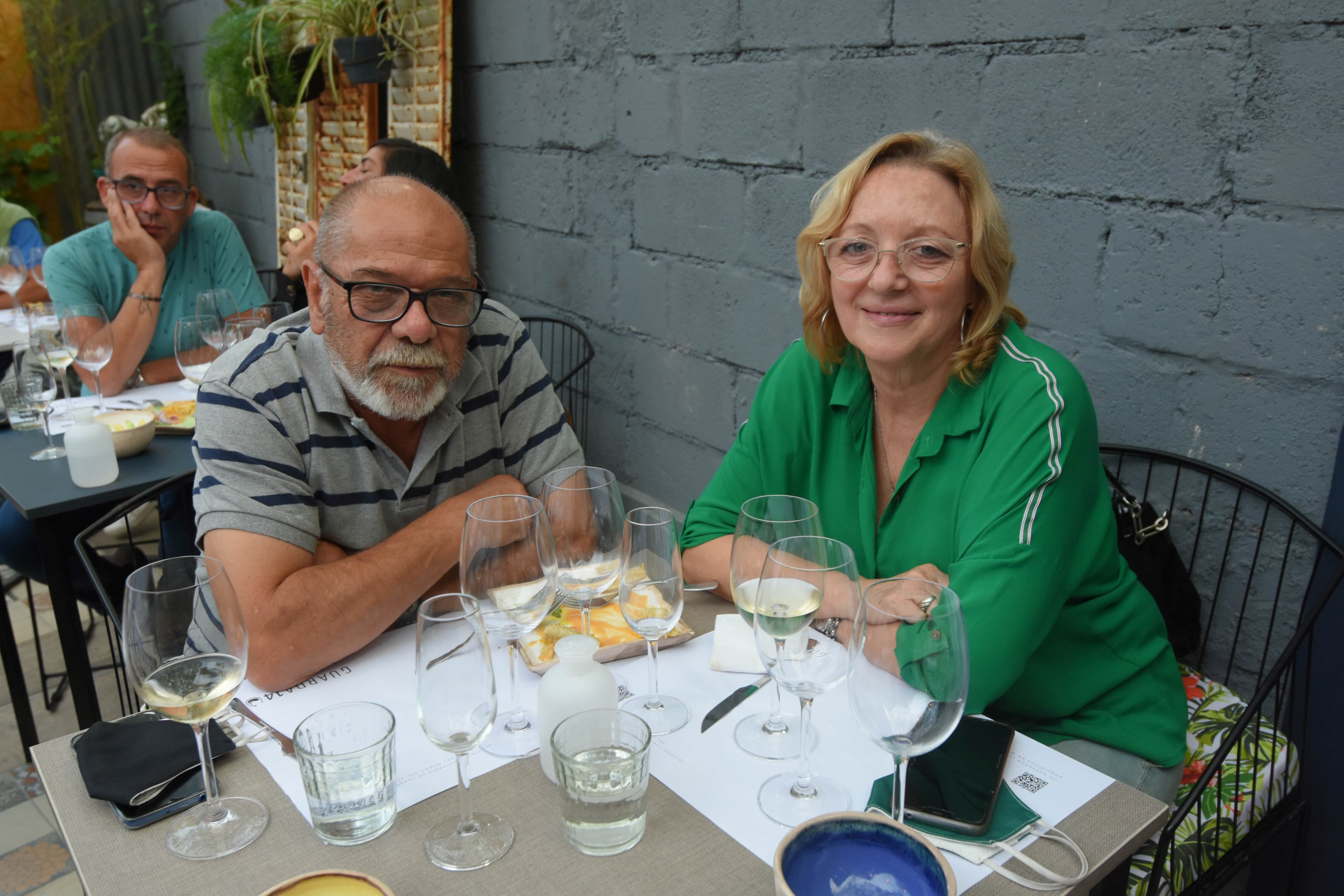 Susana Pensotti y Luis Pousa. - José Gutiérrez / Los Andes