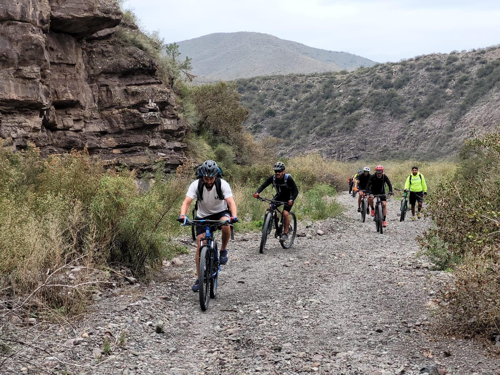 Mountain bike a la estancia Canota