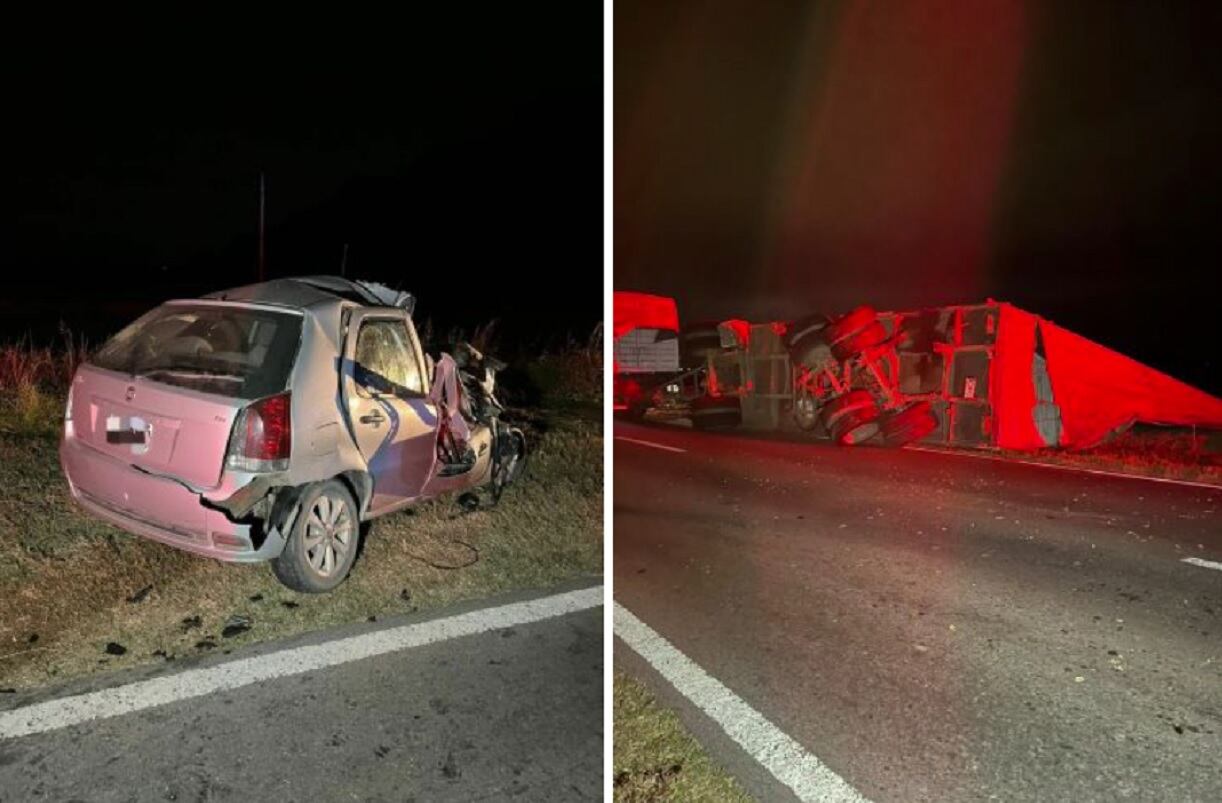 Choque entre auto y camión: murió el mendocino Carlos Achetoni, presidente de la Federación Agraria Argentina (Foto gentileza La Brújula Web)