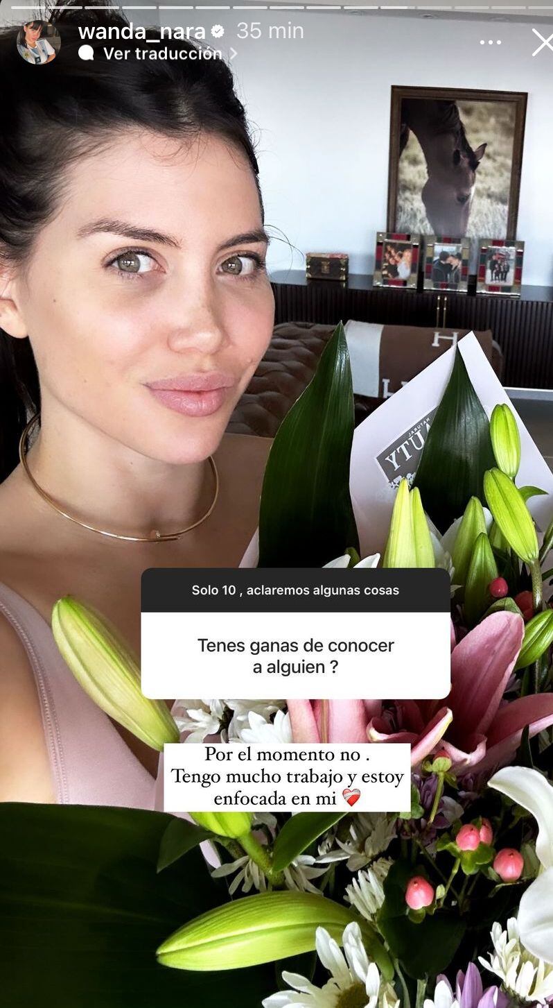 El posteo más picante de L-Gante después de que Wanda Nara. Captura de Instagram.