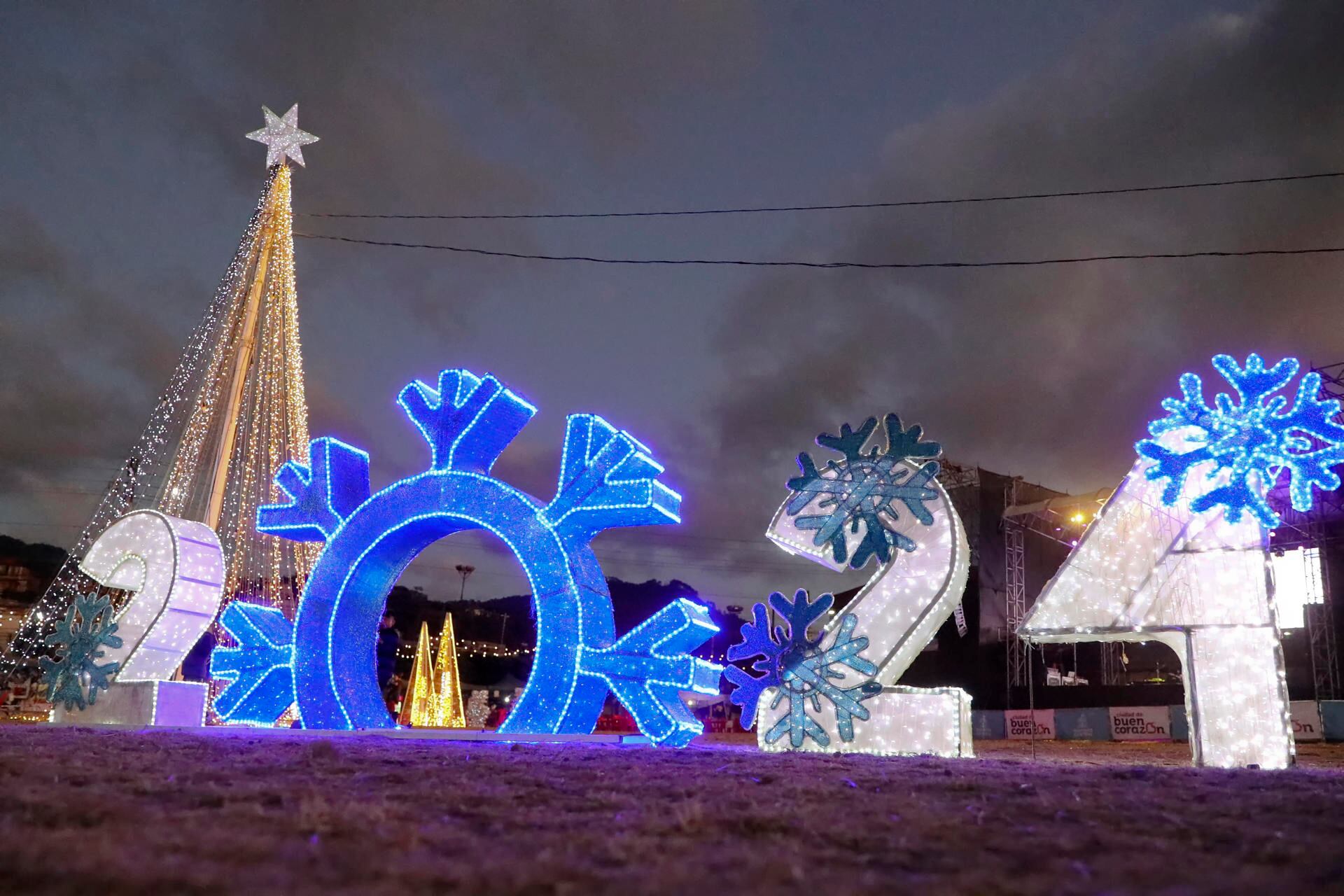 La navidad por el mundo. EFE/Gustavo Amador. 