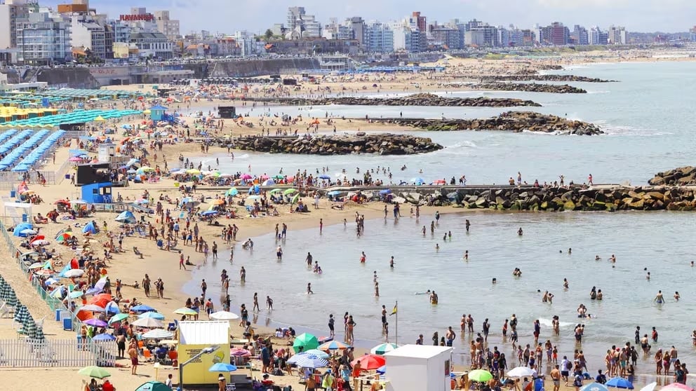 Las playas de Mar del Plata