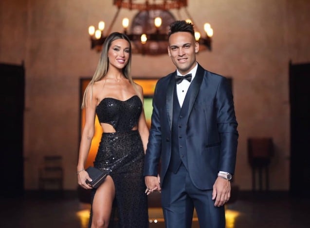 Agustina Gandolfo y Lautaro Martínez (Instagram).