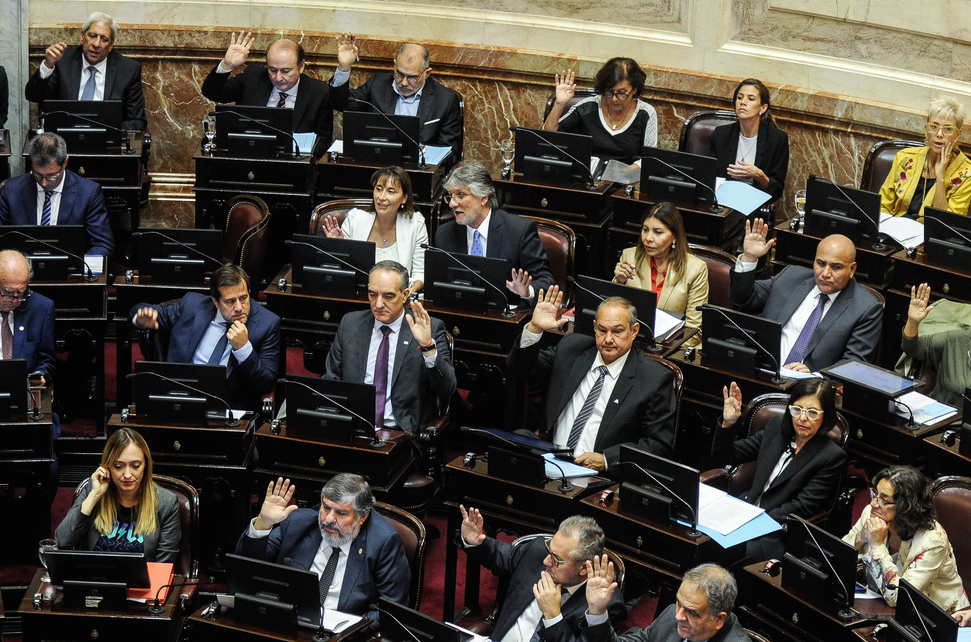 Senado de la nación. Foto archivo: Federico Lopez Claro