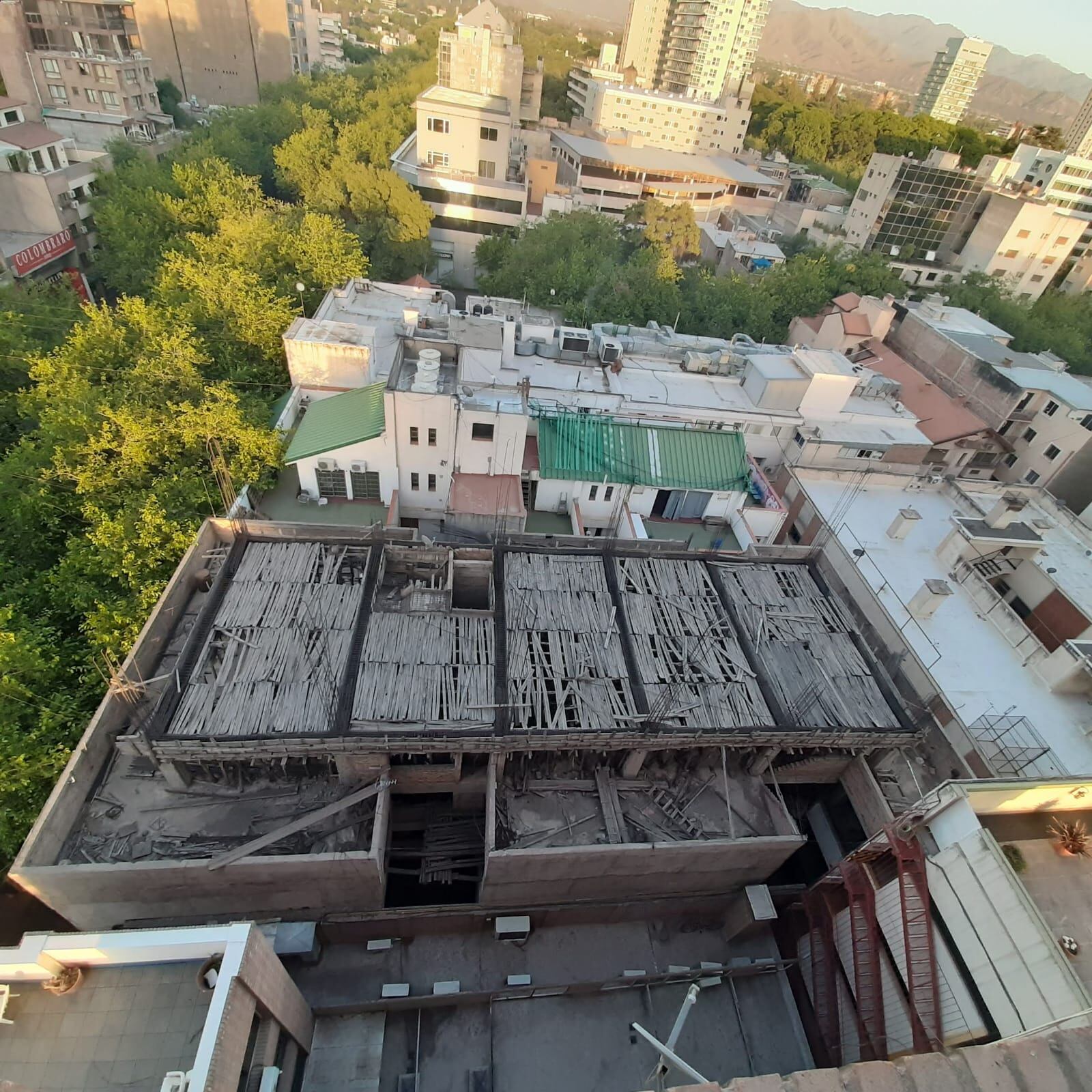 Antes: así lucía el edificio de avenida Colón antes del incendio - Gentileza 