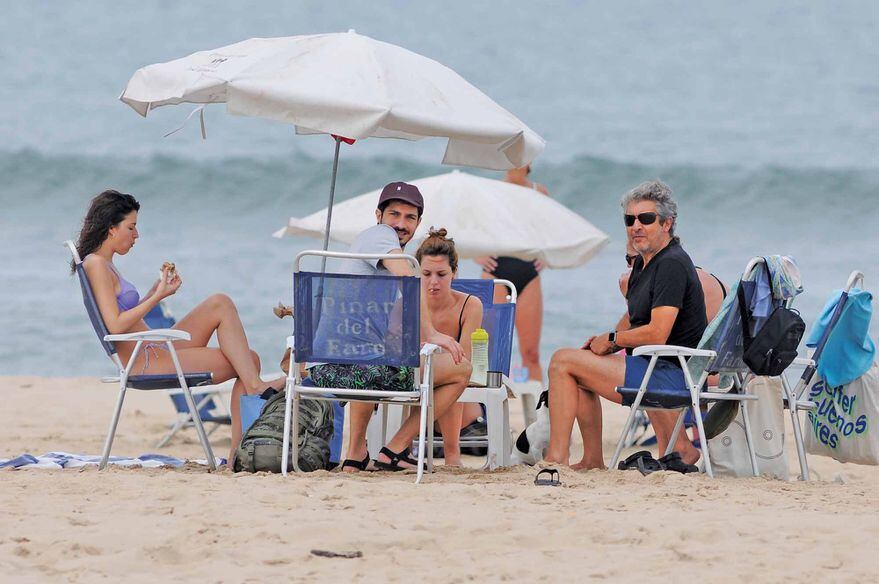 Ricardo Darín y su familia