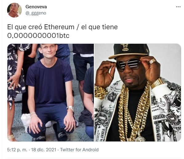 Memes del creador de Ethereum