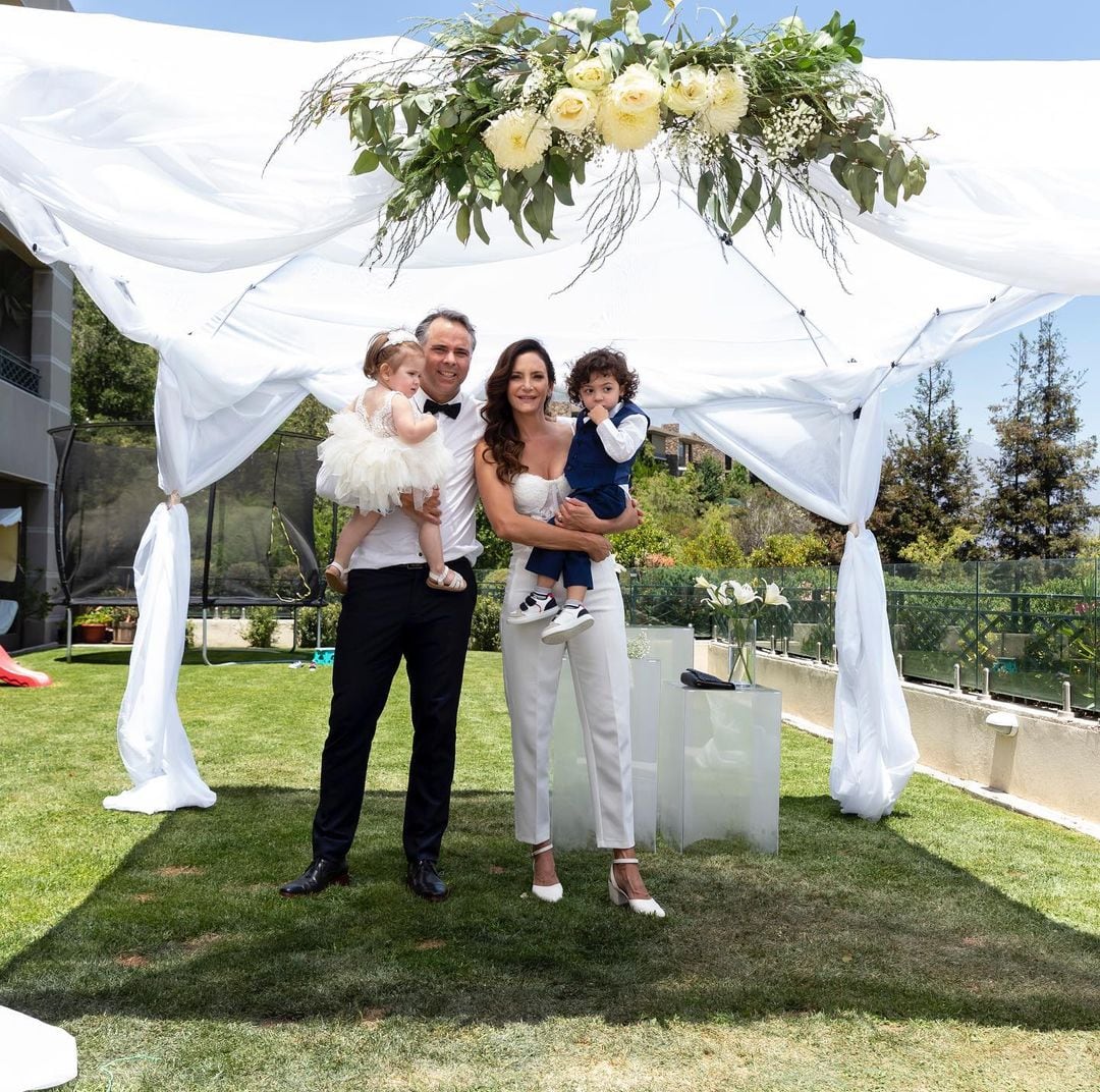 Luciana Aymar se casó con el extenista Fernando González.