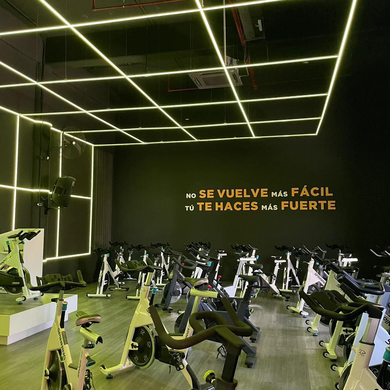 SportClub Palmares: sala de spinning.