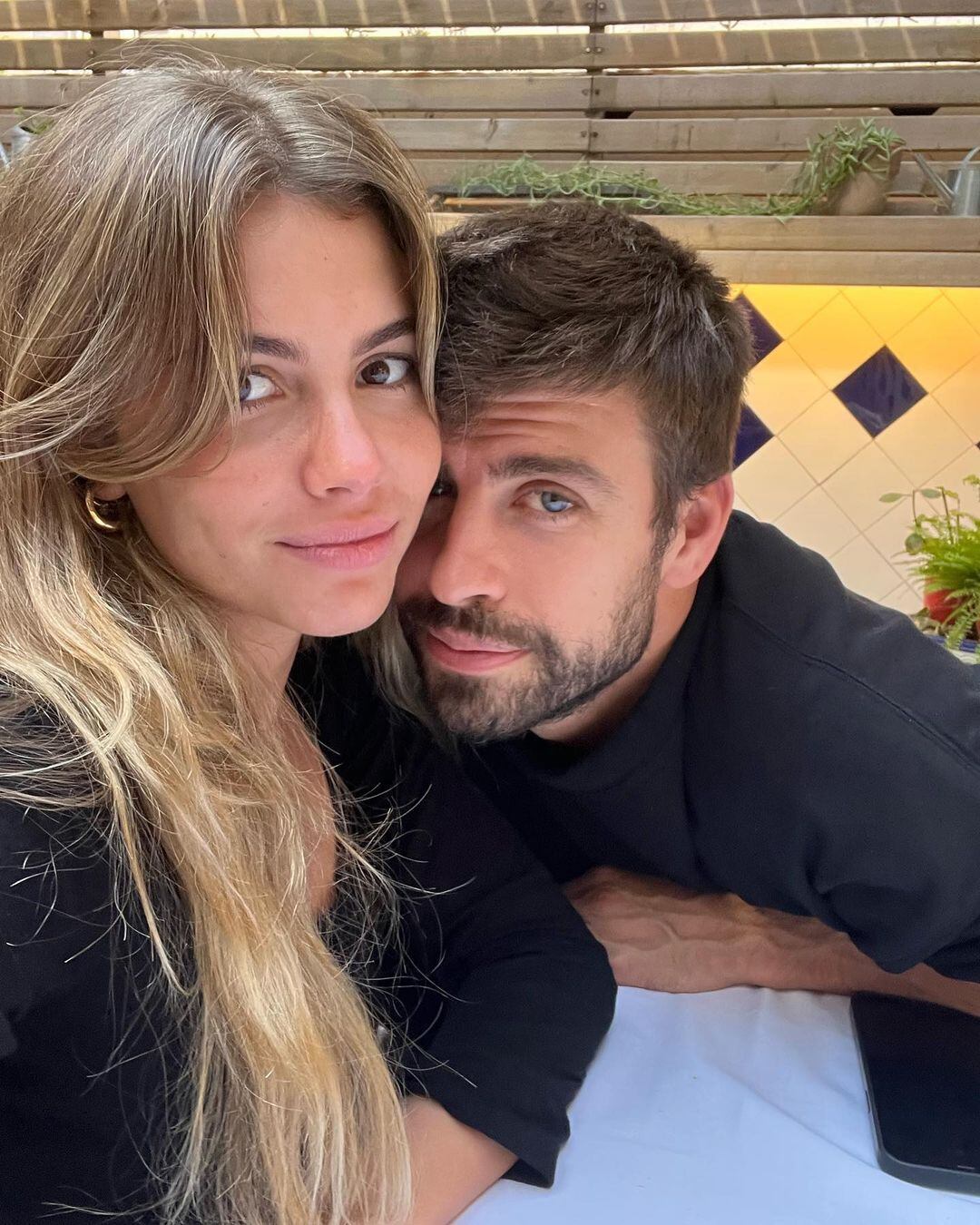 La foto de Piqué y Clara Chía.