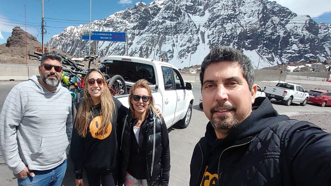 Martín Di Lorenzo, Mariana Lira, Marina Cafaro y Lucas Martínez.