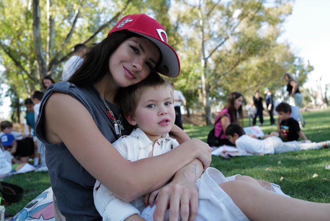 Amancio, el hijo menor de la China Suárez y Benjamín Vicuña. Gentileza Instagram.