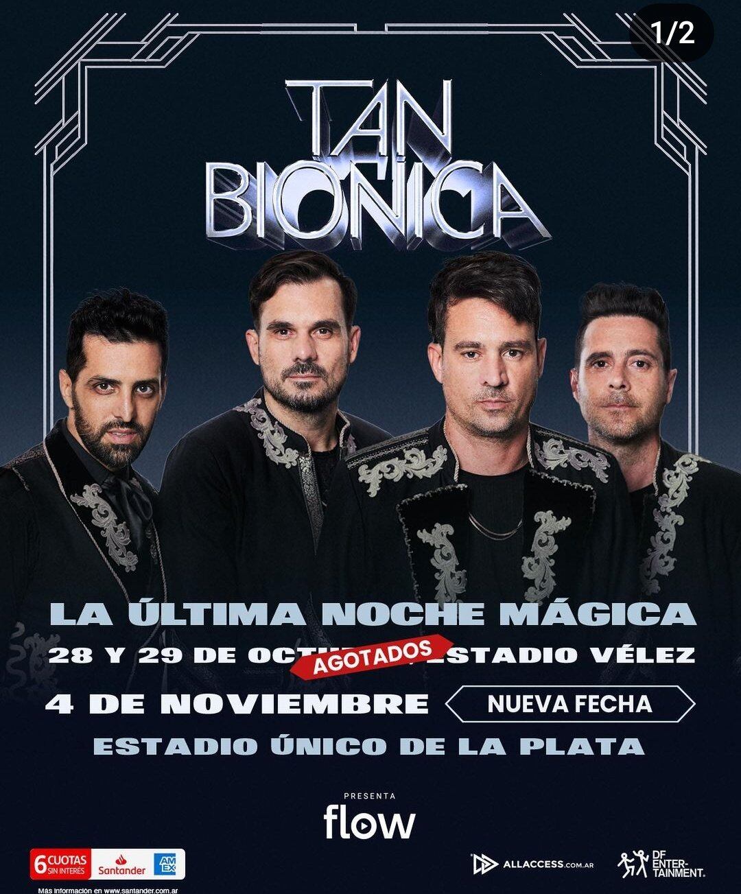 Detalles del nuevo show de Tan Biónica.