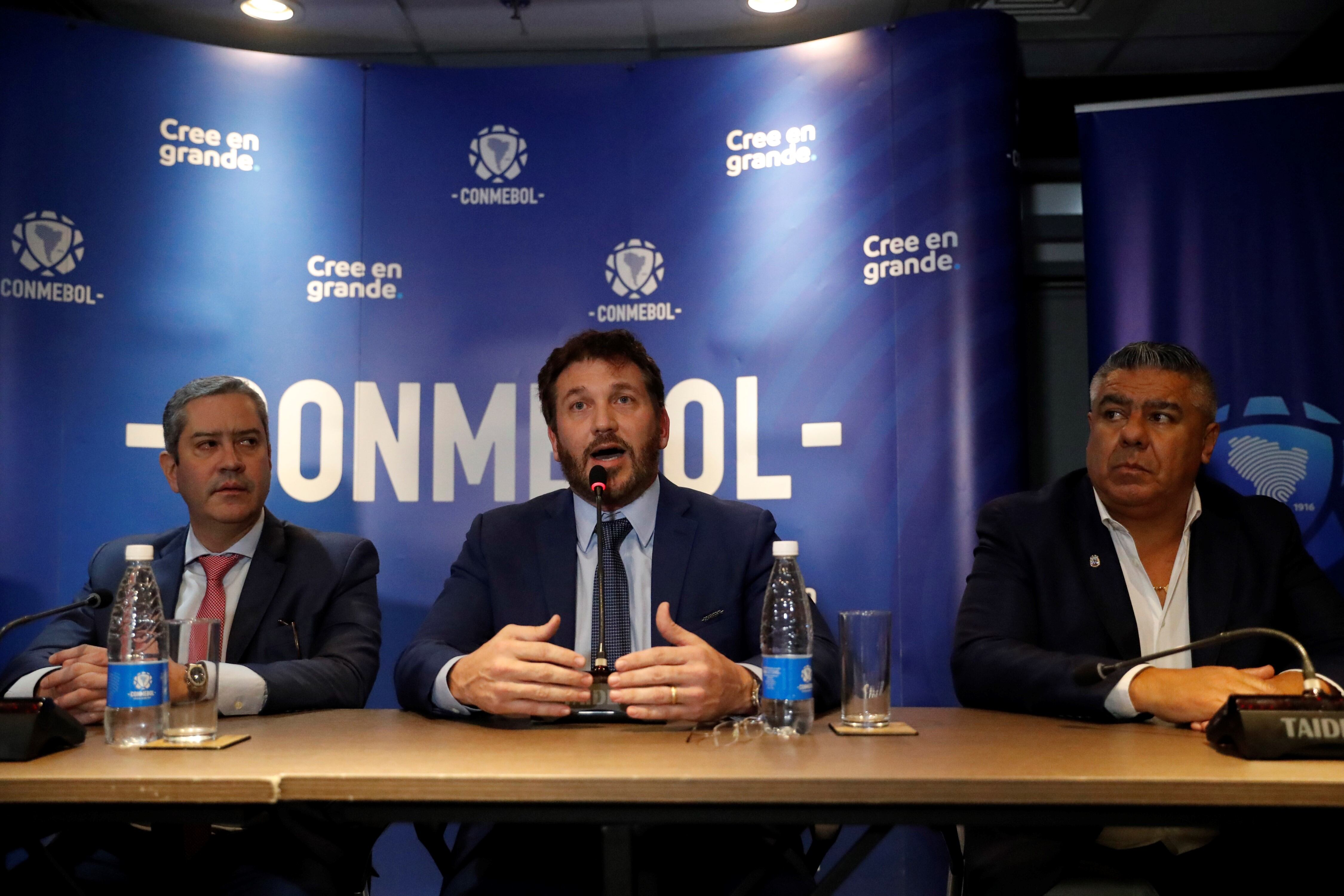 Alejandro Domínguez, presidente de la Conmebol. Foto: AP