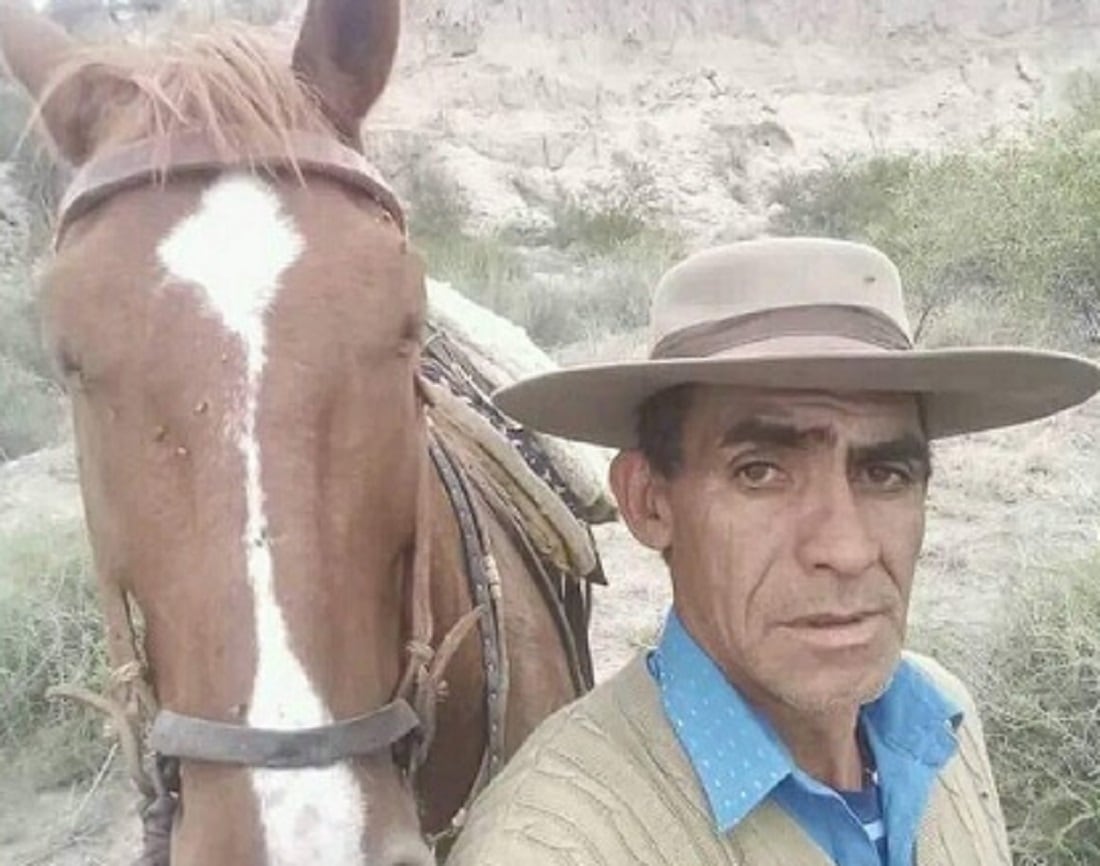 Vicente Sabino Gatica recibió un piedrazo en la cabeza y quedó inconsciente - Gentileza El Cuco Digital