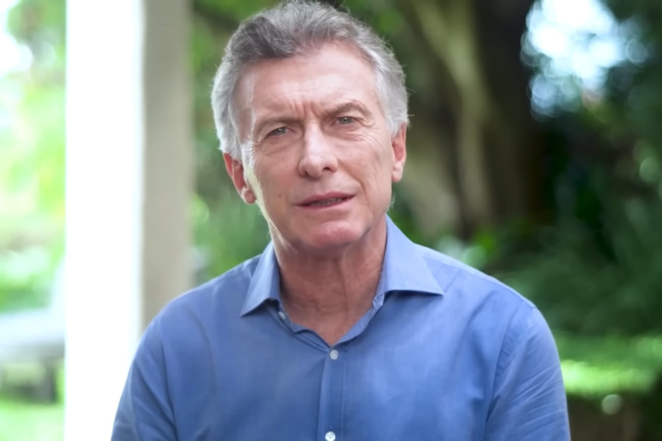 Mauricio Macri anunció que no será candidato para las próximas elecciones. (Captura de video)