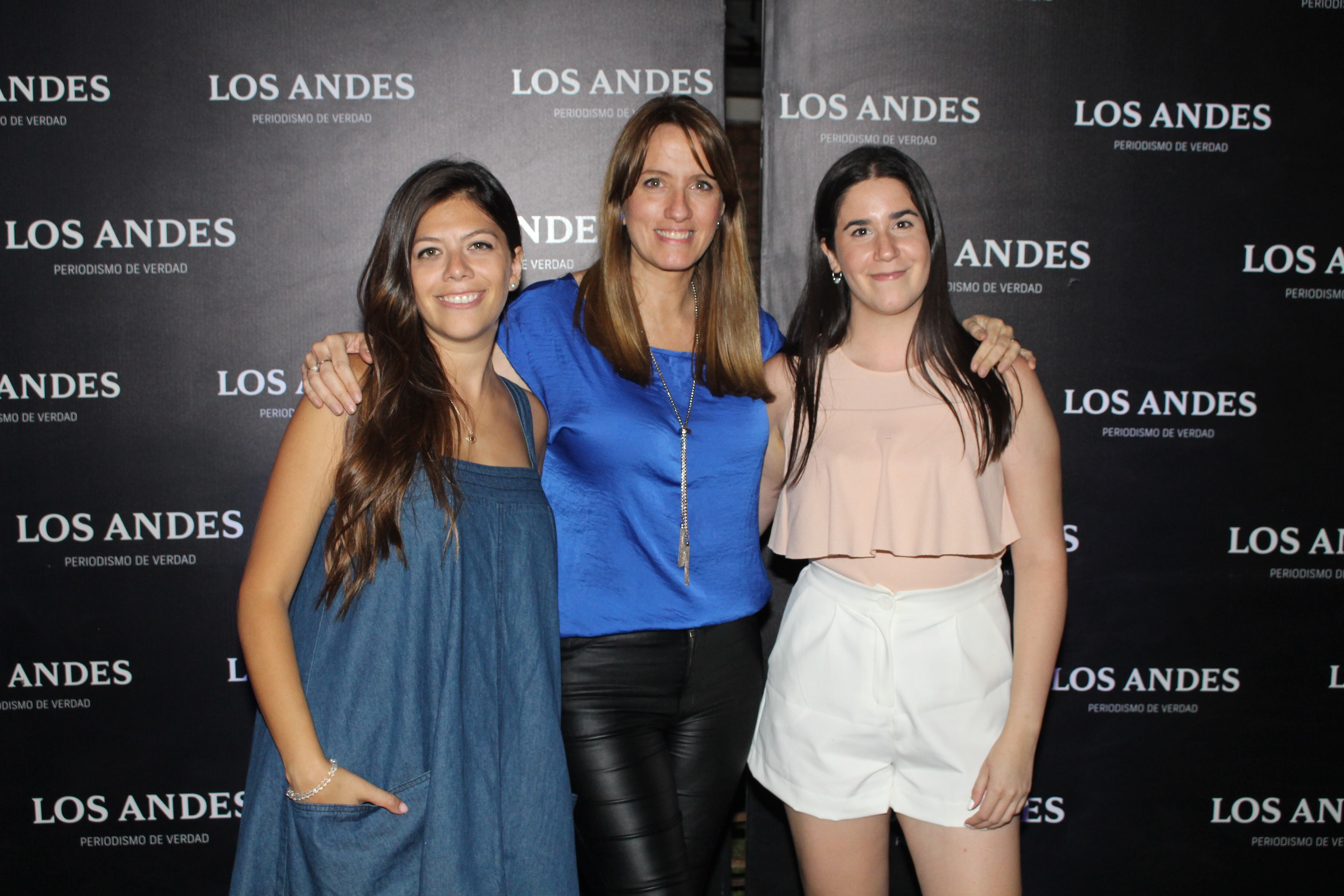 Florencia Afranllie, Julieta Nadin y Rocío Barros, de Marketing.