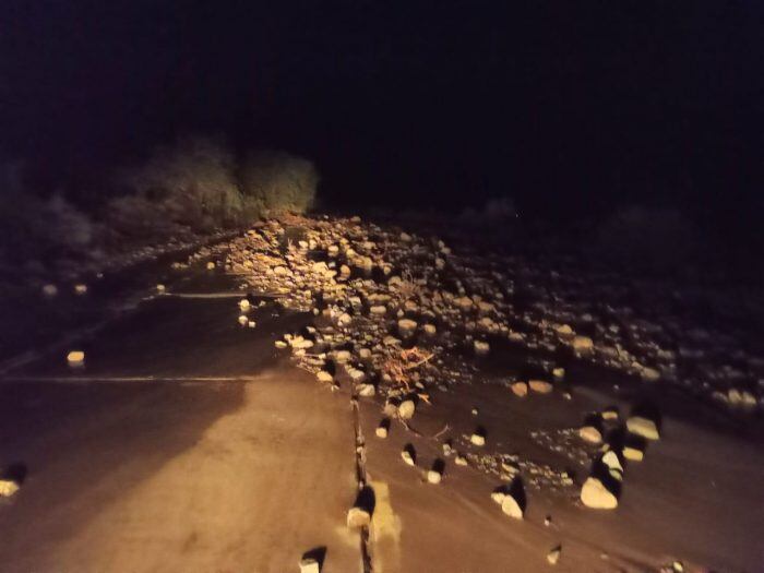 Cortes en las rutas a Villavicencio, en la 40 vieja y precaución en la Ruta 82 en Cacheuta