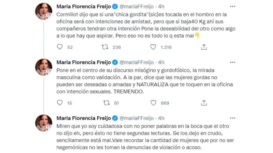 Alberto Cormillot fue repudiado en las redes tras sus dichos en "La puta ama"