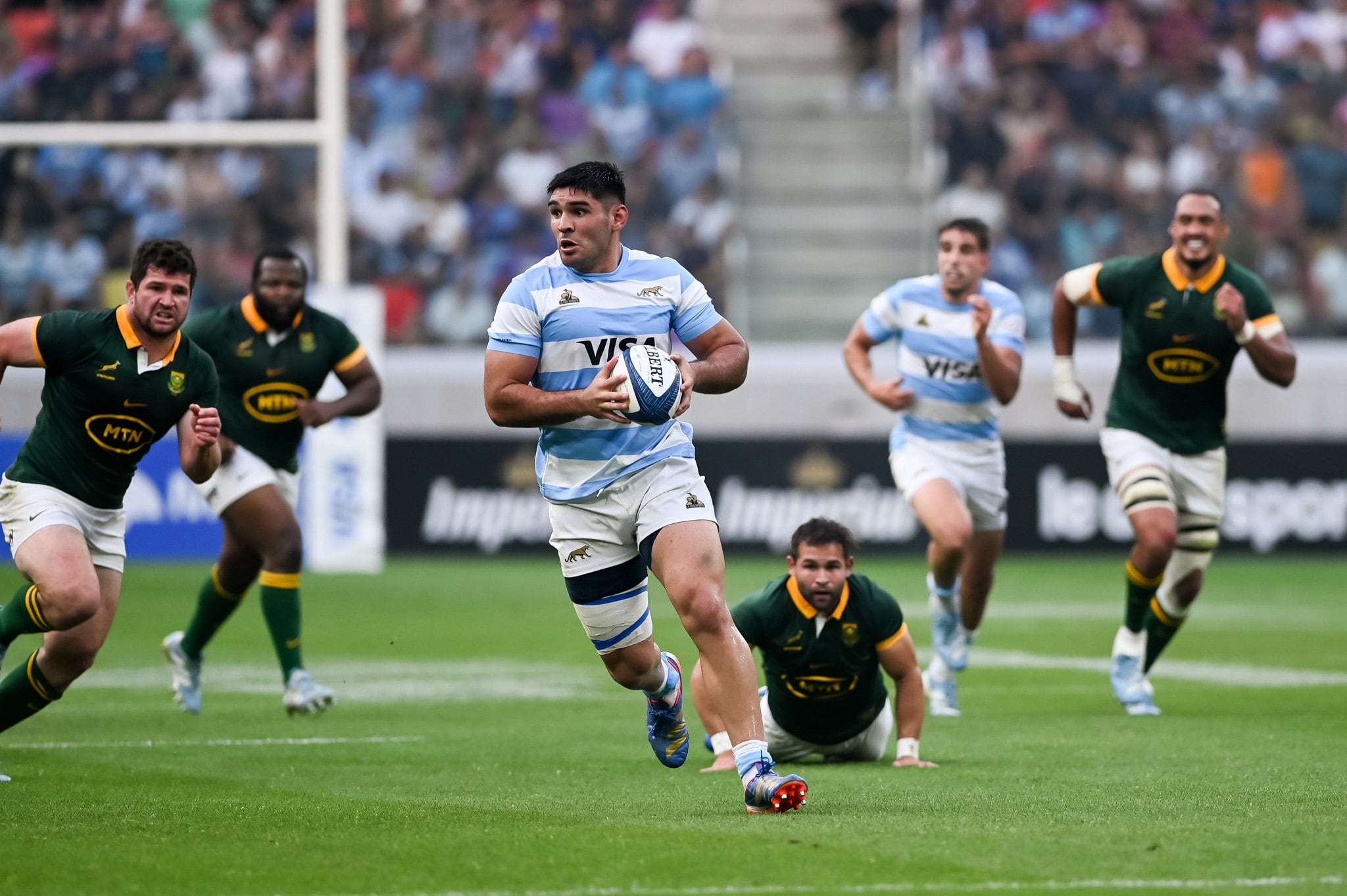 Joaquín Oviedo, uno de los cordobeses de Los Pumas. (Prensa UAR)