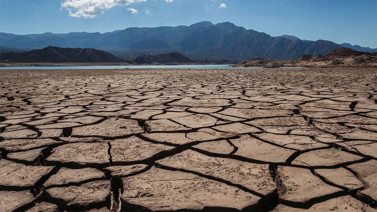 Mendoza 9 de Noviembre 2018. Crisis hídrica del Dique Potrerillos. Foto archivo: Ignacio Blanco / Los Andes