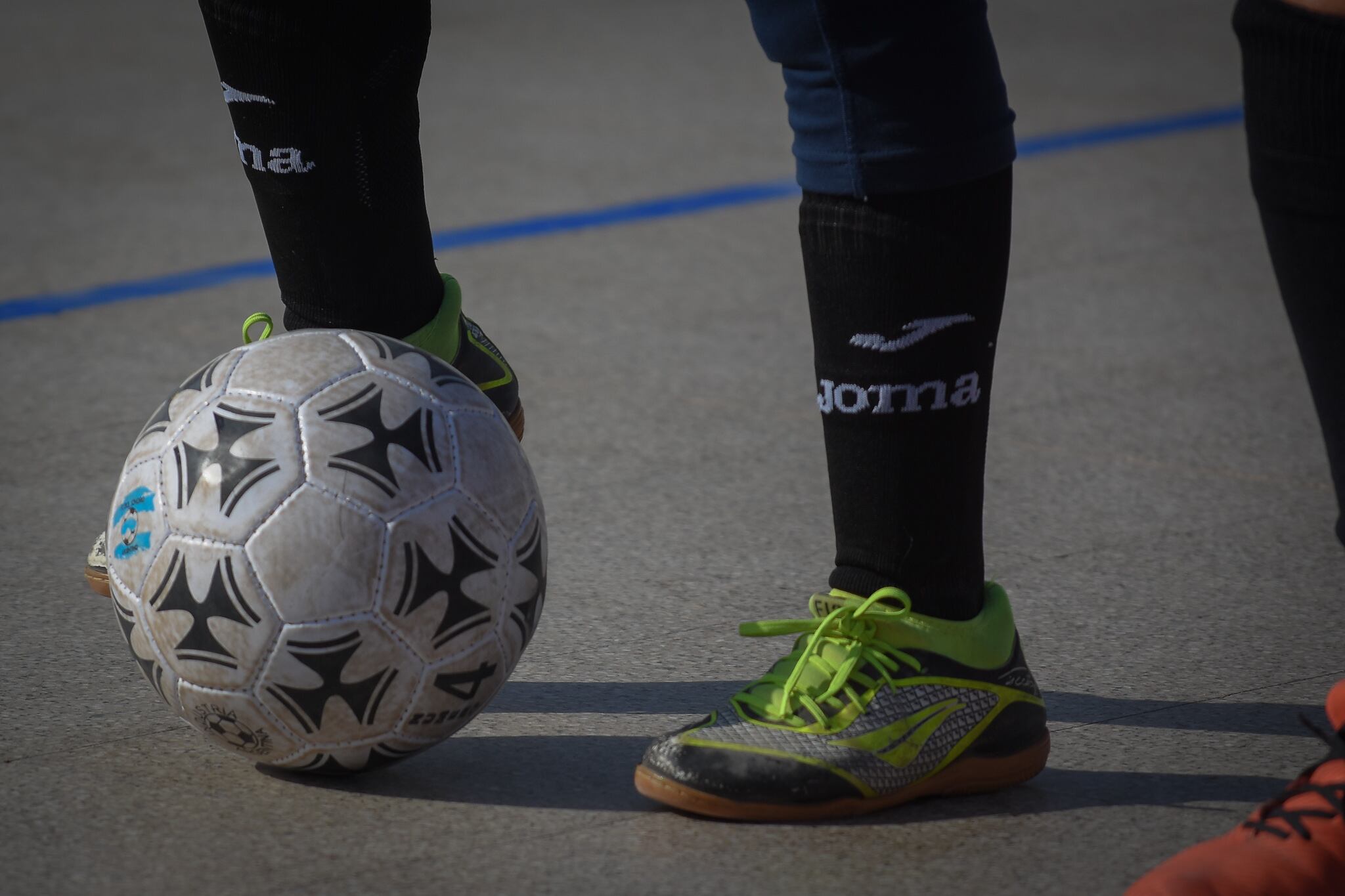 Equipo Femenino de Futbol para Ciegas de YPF Petroleras participa en el Torneo Nacional 
Foto Claudio Gutiérrez Los Andes