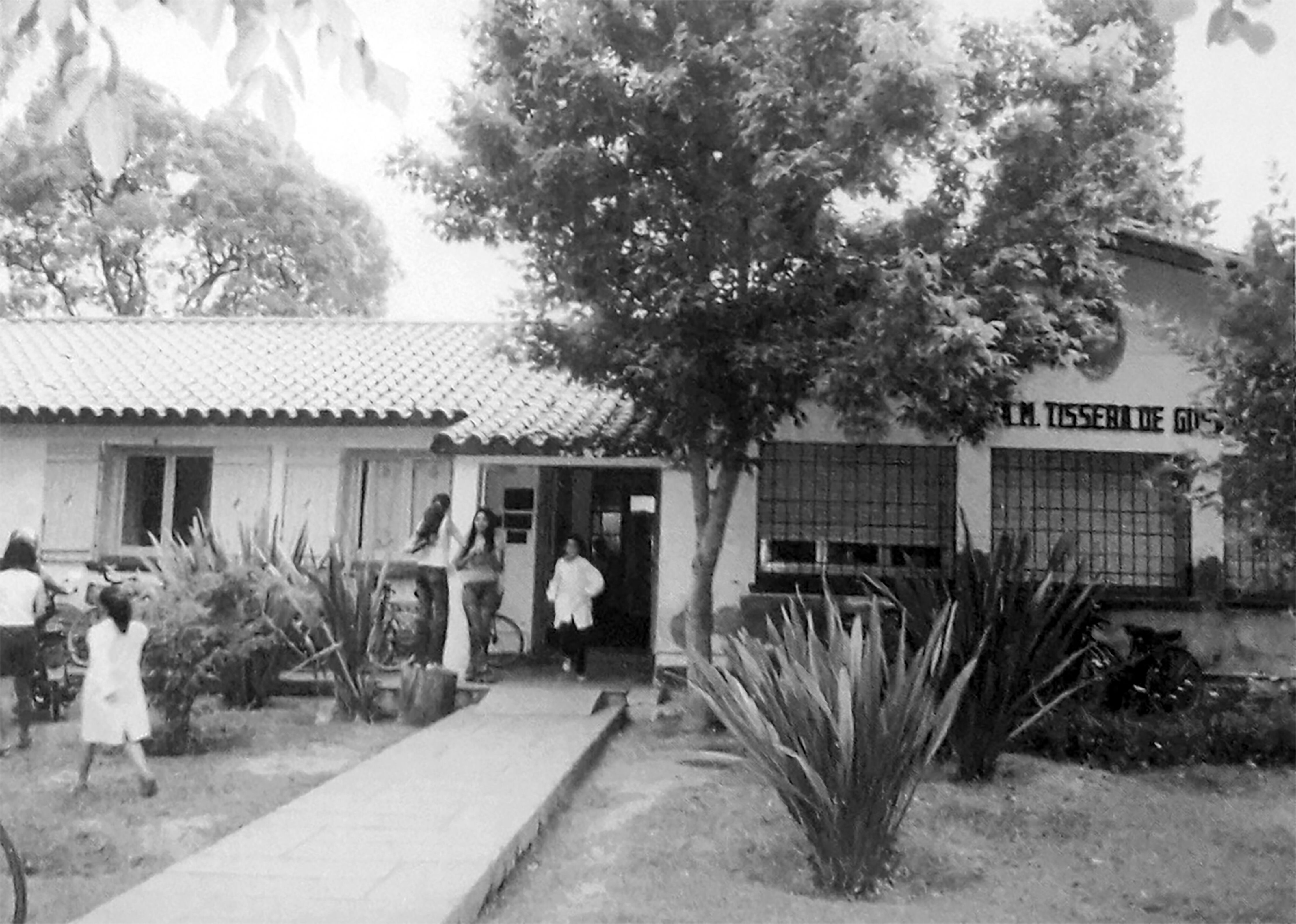 Escuela María Magdalena Tisera de Guevara en Algarrobo Grande, Junín (Fuente: RIOS, Arnaldo Danilo, Las Escuelas Nacionales de Mendoza, DGE - Ediciones Educativas, Mendoza, 2007).