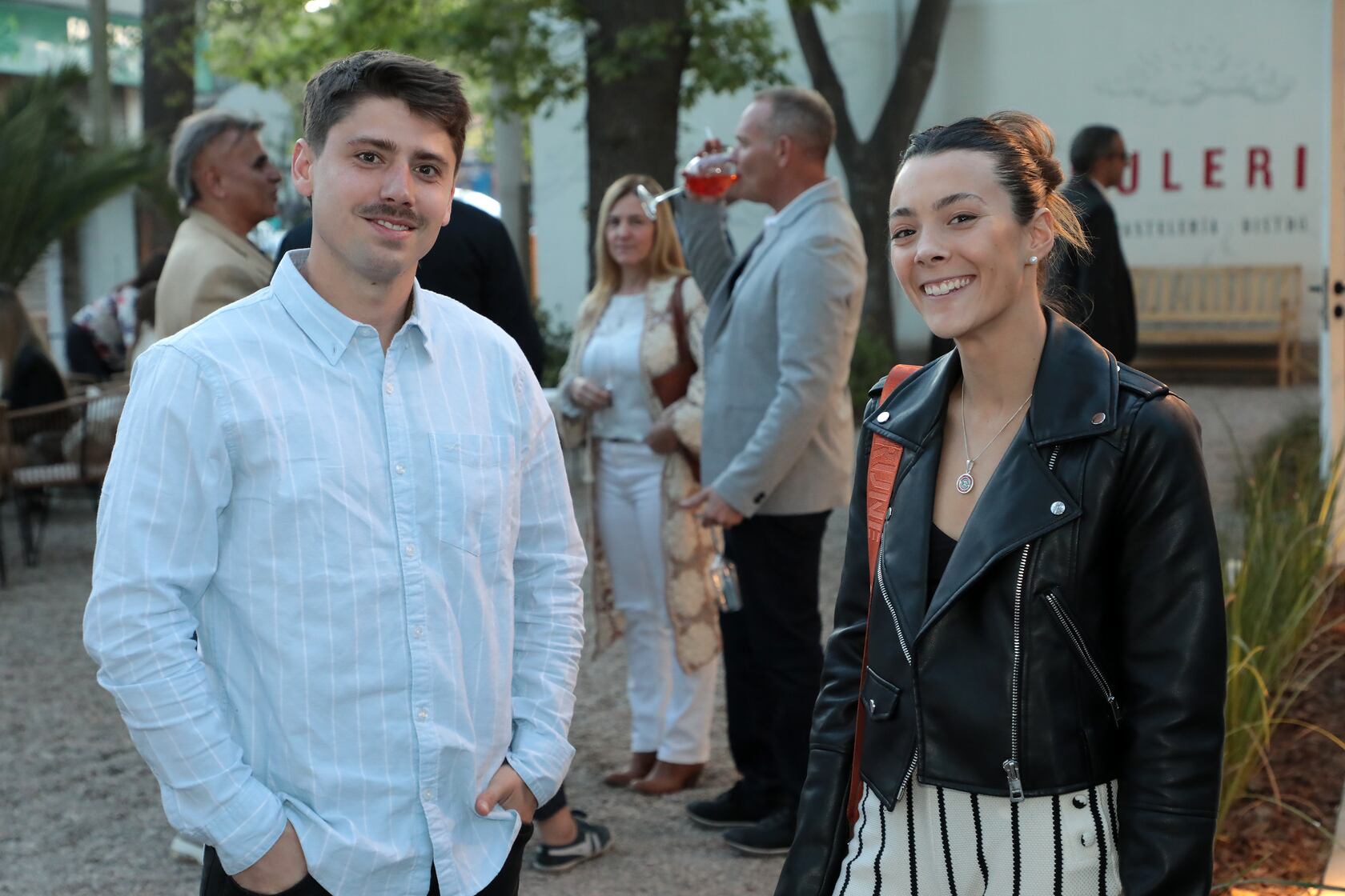 Fernando Ferrer Valencia y Luciana Fernández