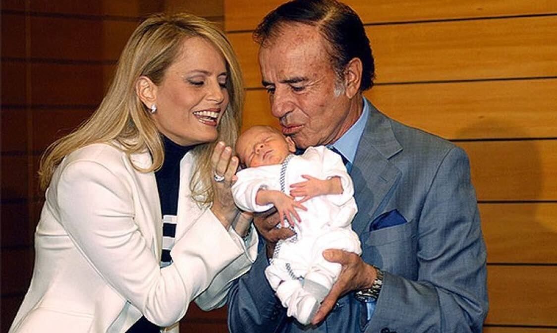 Máximo Menem nació en 2003 / Archivo