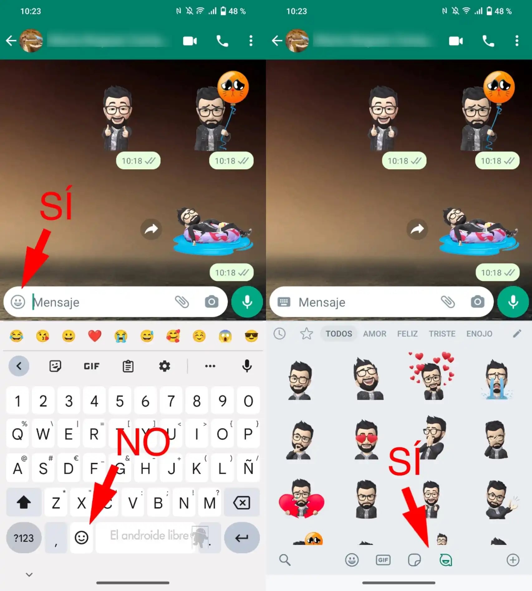 Así se crean los Avatares de WhatsApp.