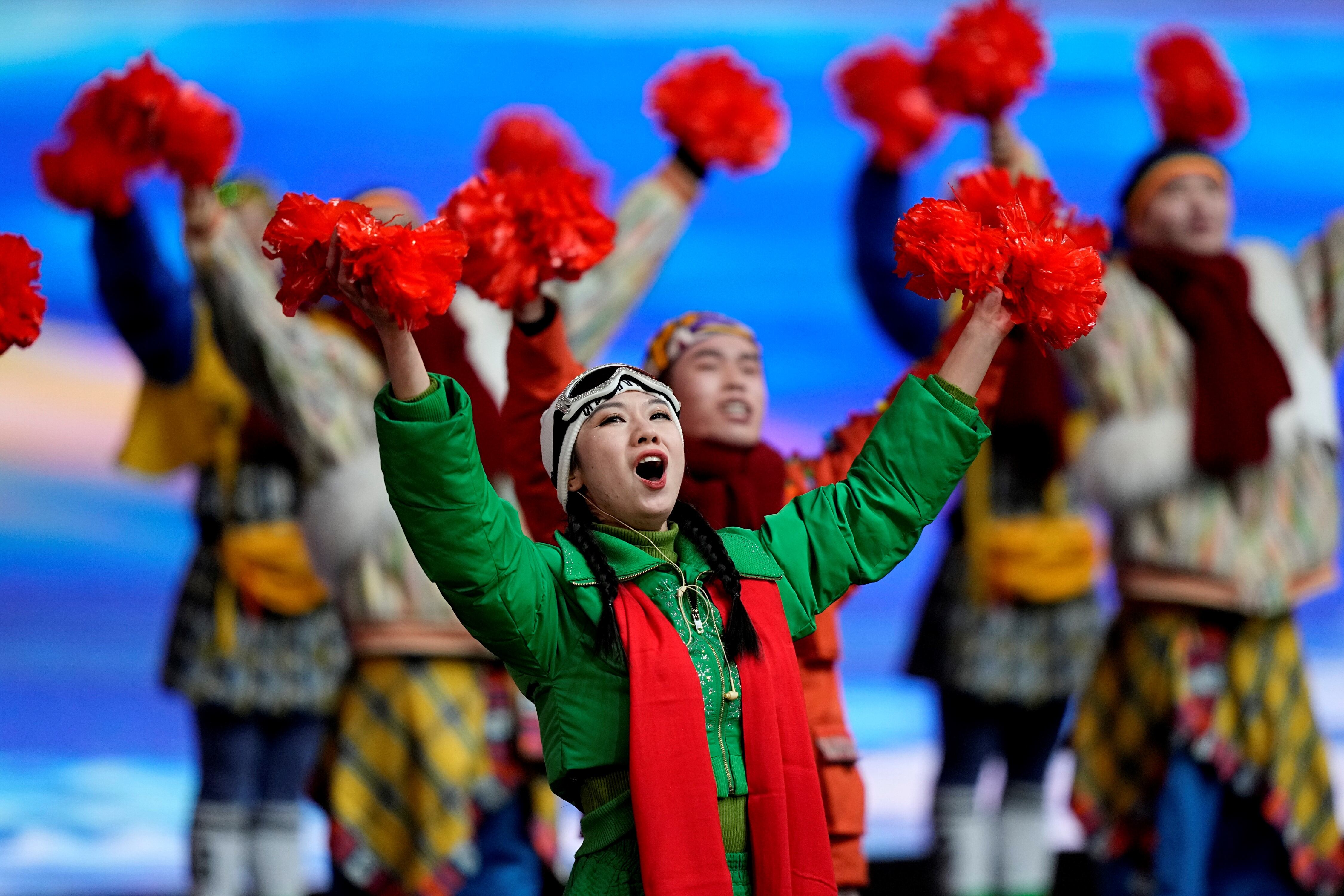 Ceremonia inaugural de Beijing 2022./AP