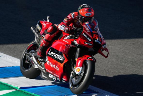 MotoGP "Pecco" Bagnaia dominó en Jerez