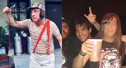 El doble "metalero" del Chavo del 8 - 