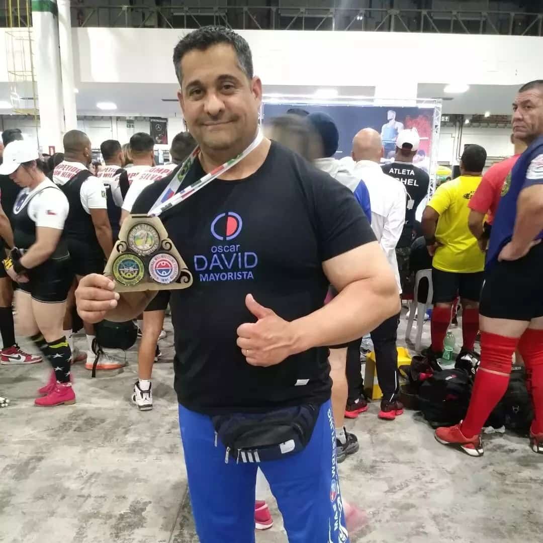 El lasherino participó en el Arnold Classic de Brasil, donde finalizó en la tercera posición en la categoría Mas Wrestling (absoluta). / Gentileza.