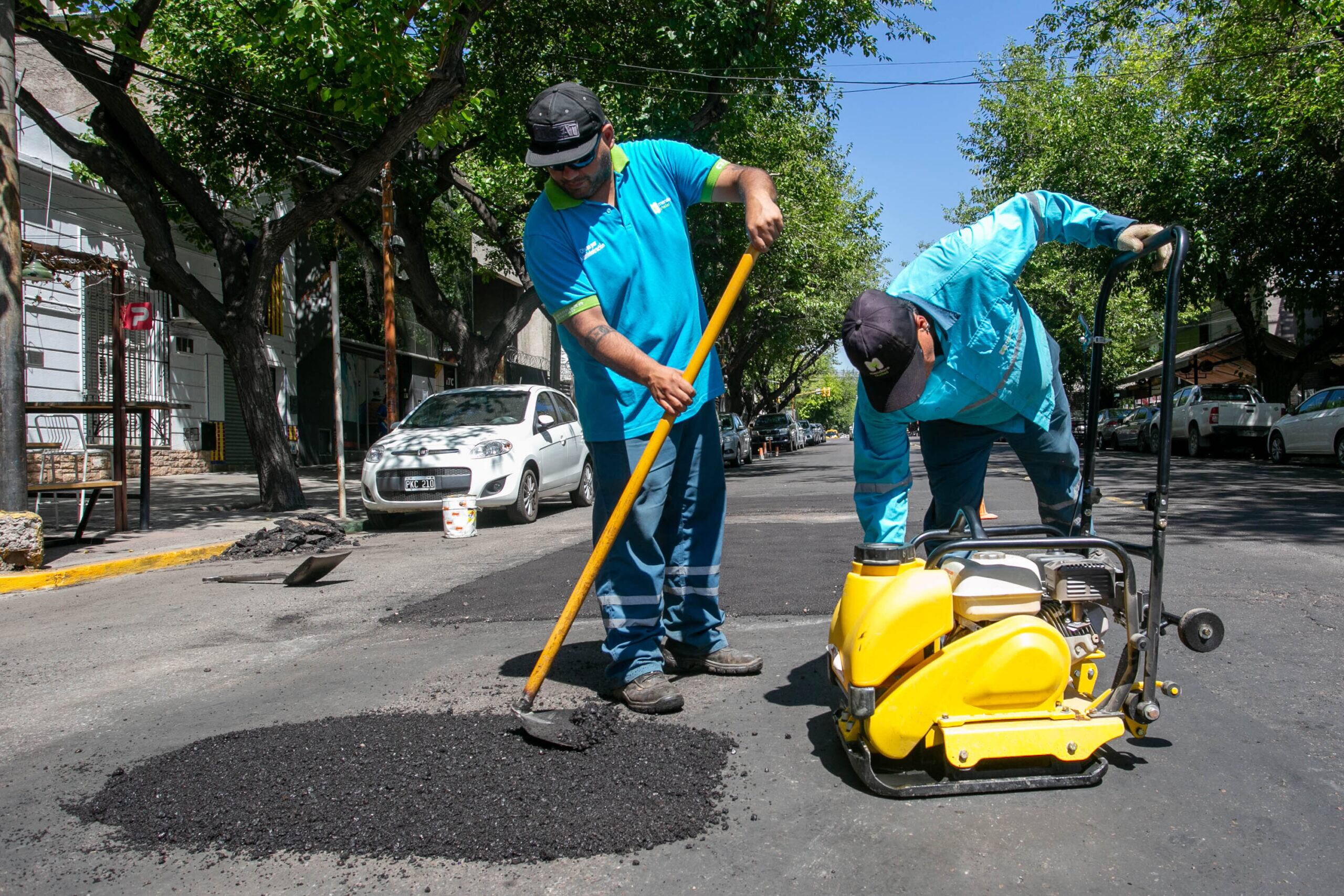 La Ciudad continúa con las tareas de bacheo