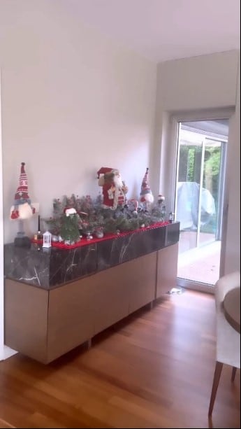 Wanda Nara sorprendió a todos con la decoración navideña de su casa en Turquía casi un mes de Navidad.