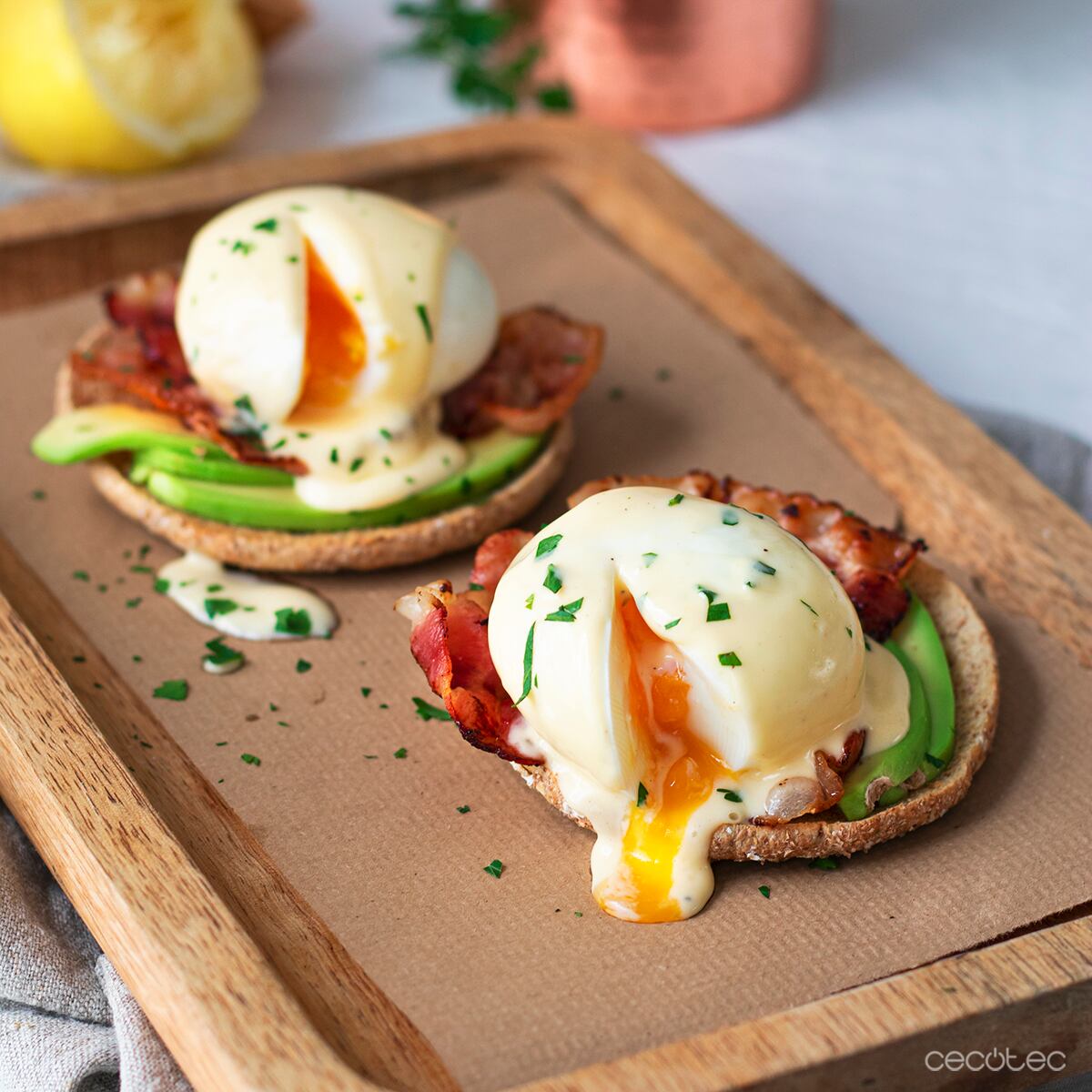 La receta para hacer huevos benedictinos en casa